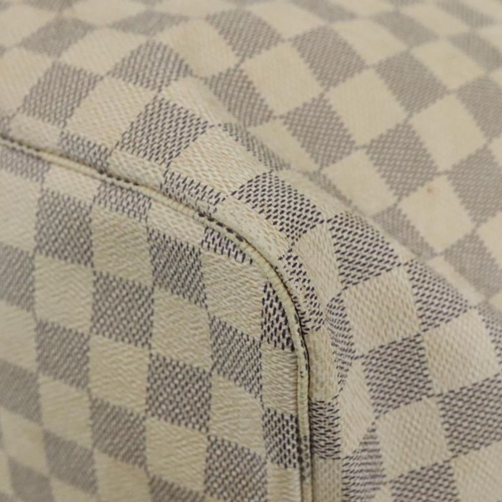 Louis Vuitton Neverfull Gm White Canvas Tote Bag (Pre-Owned) - Picture 9 of 16